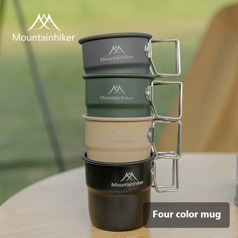 Camping Cooking Set 2 Person - Mountainhiker Camping Cups Aluminum Cups Travel