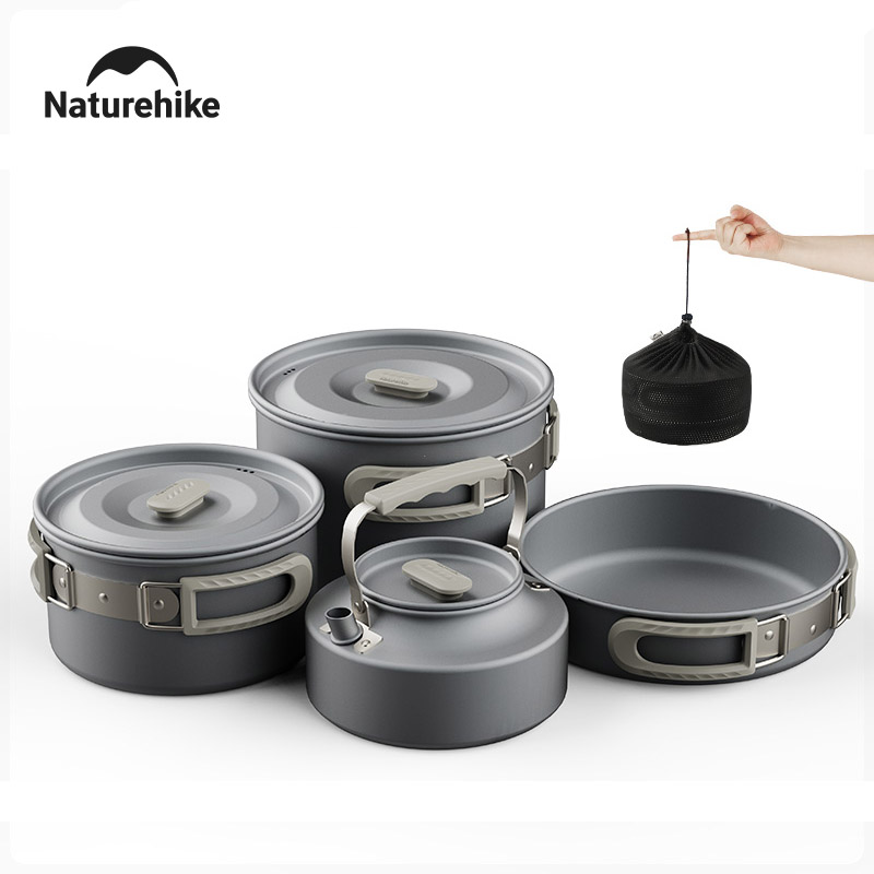 Camping Cooking Set 2 Person - Naturehike Camping Cookware Outdoor Cooking Ultralight