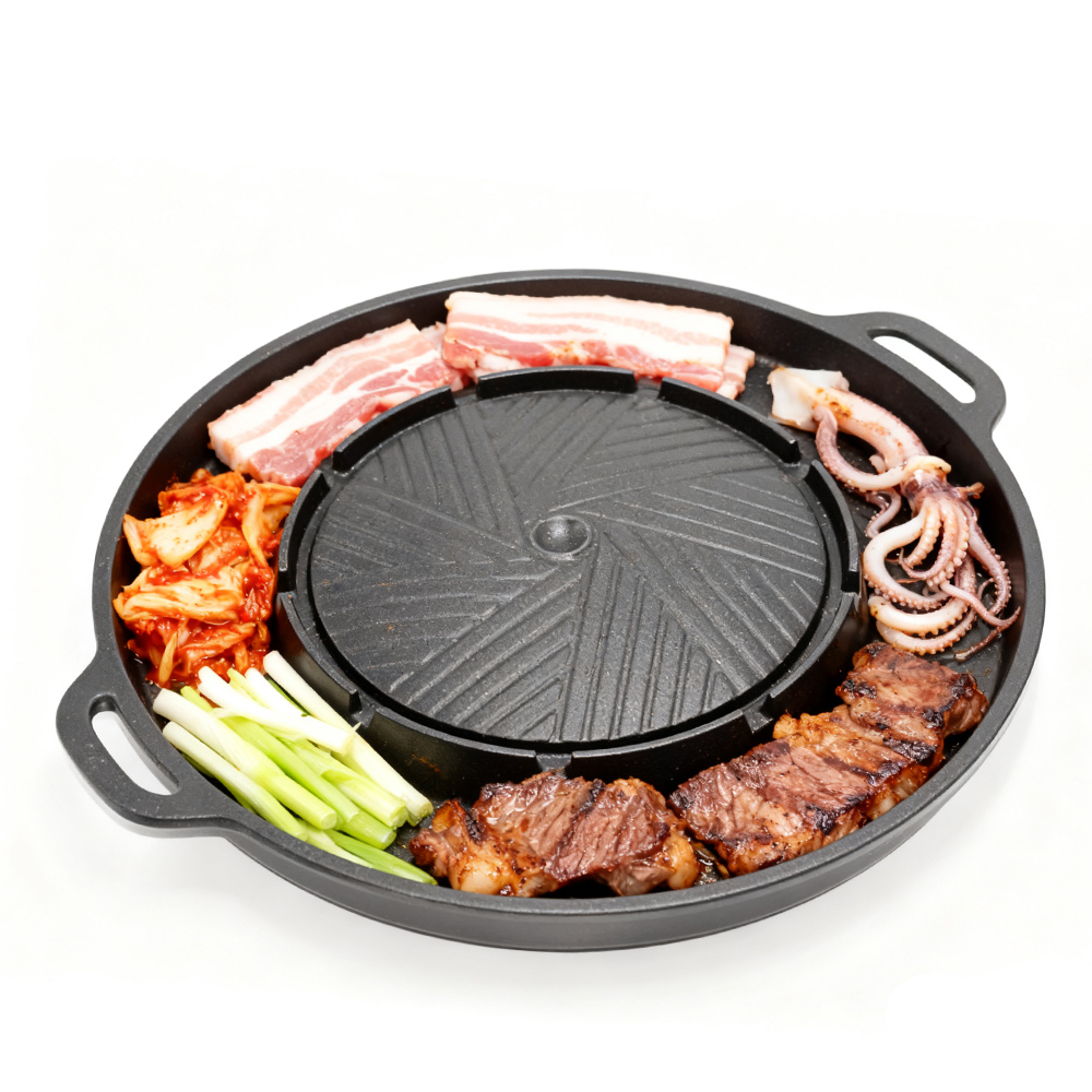 Camping Cooking Grill - KOSUN Korean BBQ Grill Pan 2