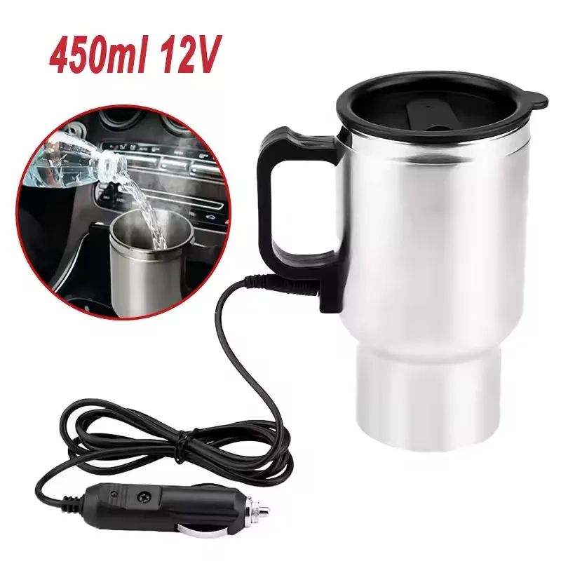Electric Heating Car Kettle 12 - Camping Cooking Mug recensie en prijs