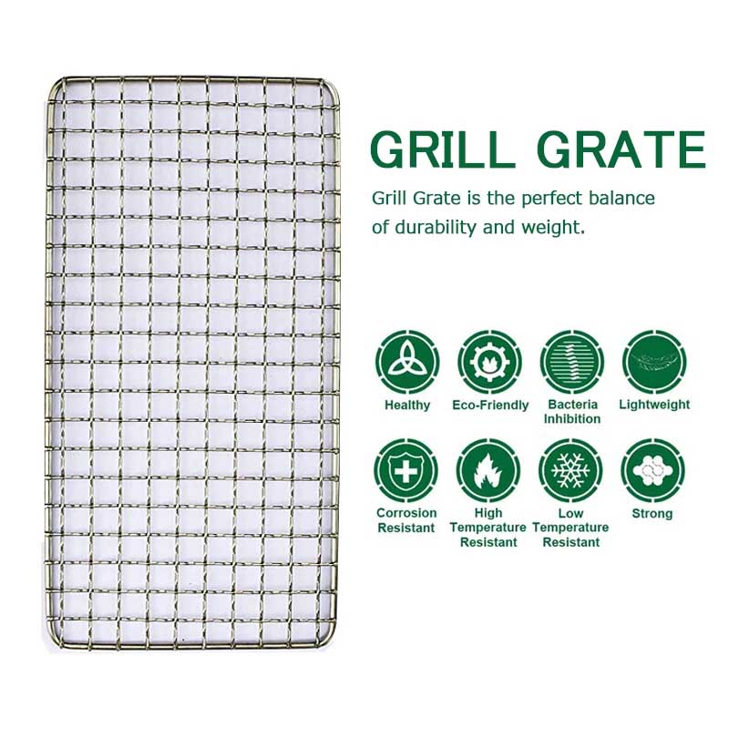 YOMEEI 2Pcs Stainless Steel BB - Camping Cooking Mesh recensie en prijs