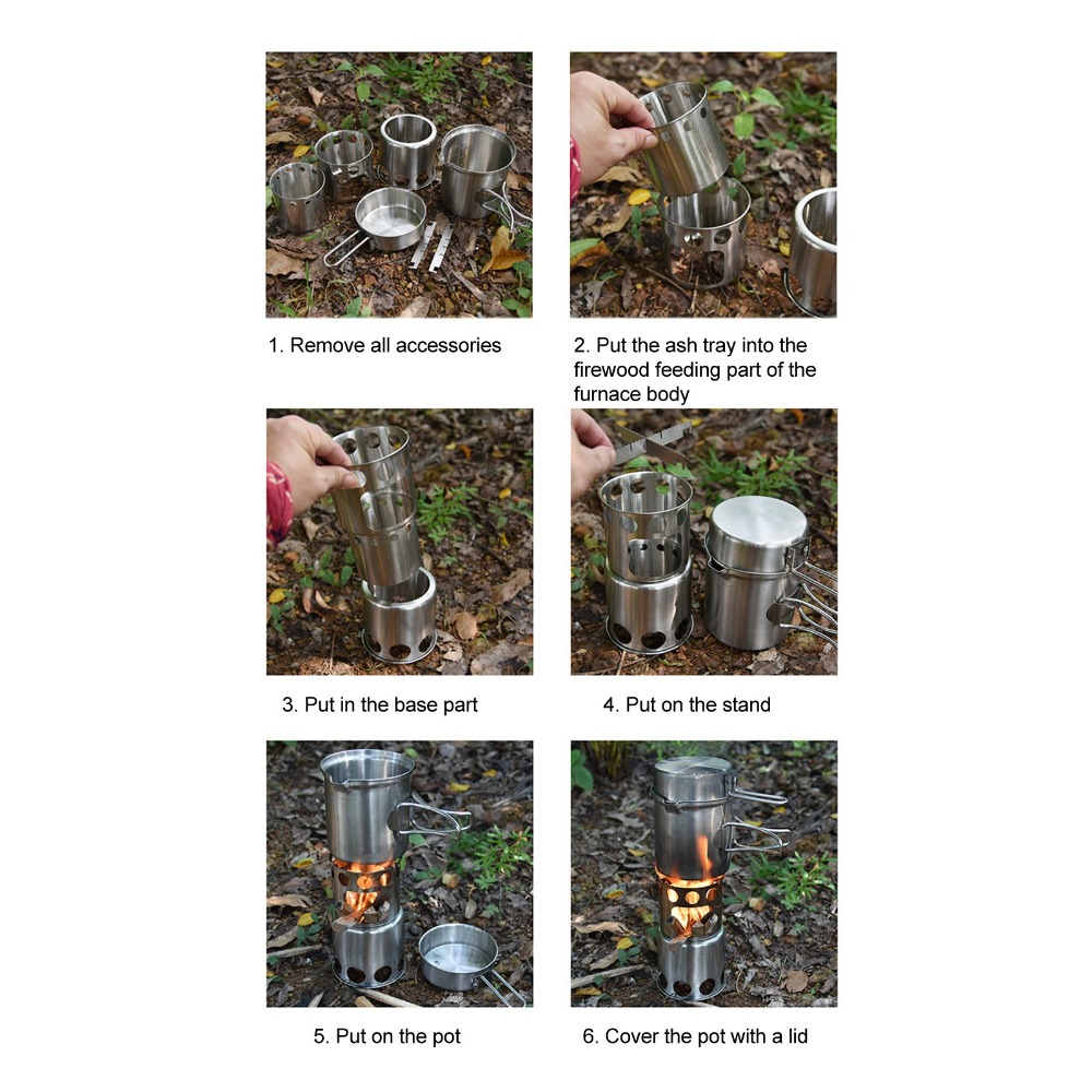 Durable Stainless Steel Campin - Camping Cooking Mesh recensie en prijs