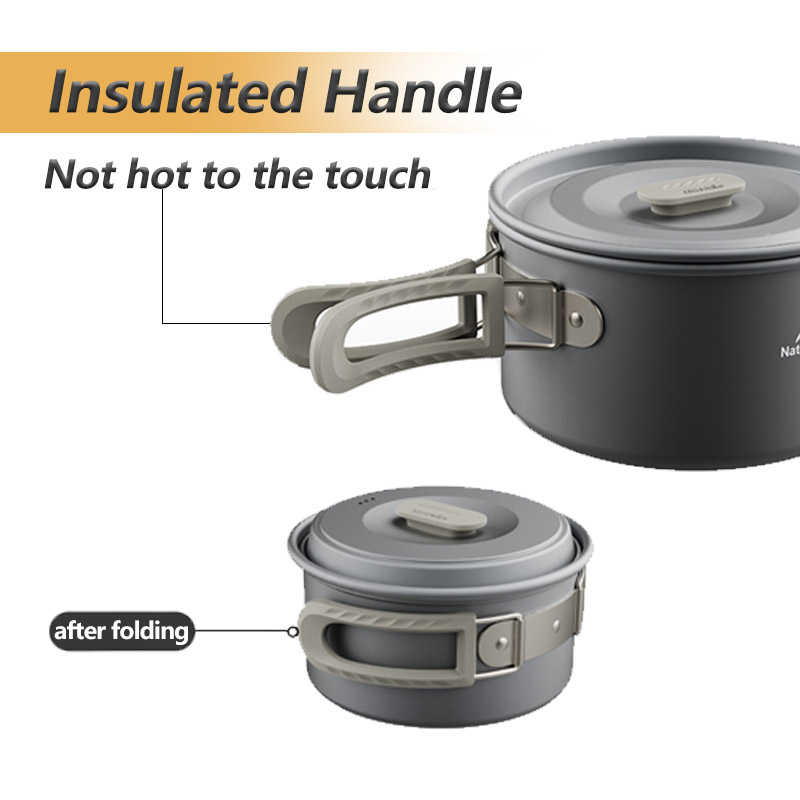 Naturehike Camping Cookware Ou - Camping Cooking Set 2 Person recensie en prijs