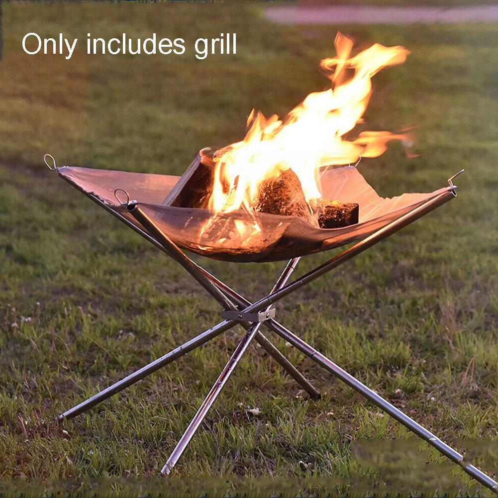 Portable Fire Pit Durable Outd - Camping Cooking Mesh recensie en prijs