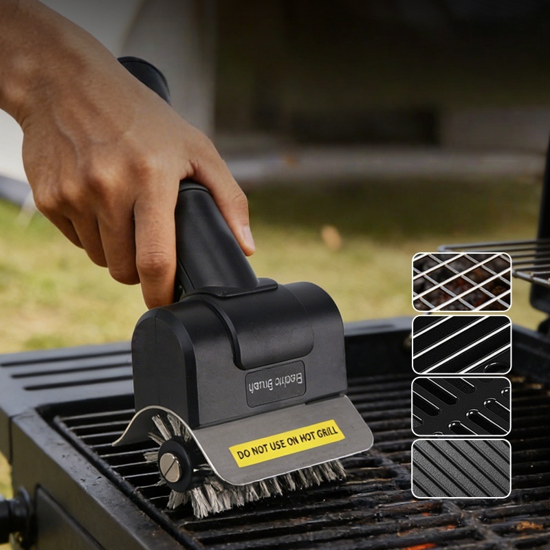 JUSTINLAU Electric Grill Brush - Camping Cooking Mesh recensie en prijs