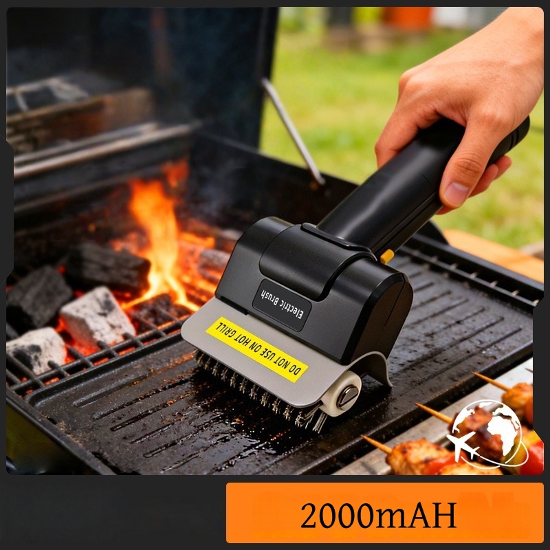 JUSTINLAU Electric Grill Brush - Camping Cooking Mesh recensie en prijs