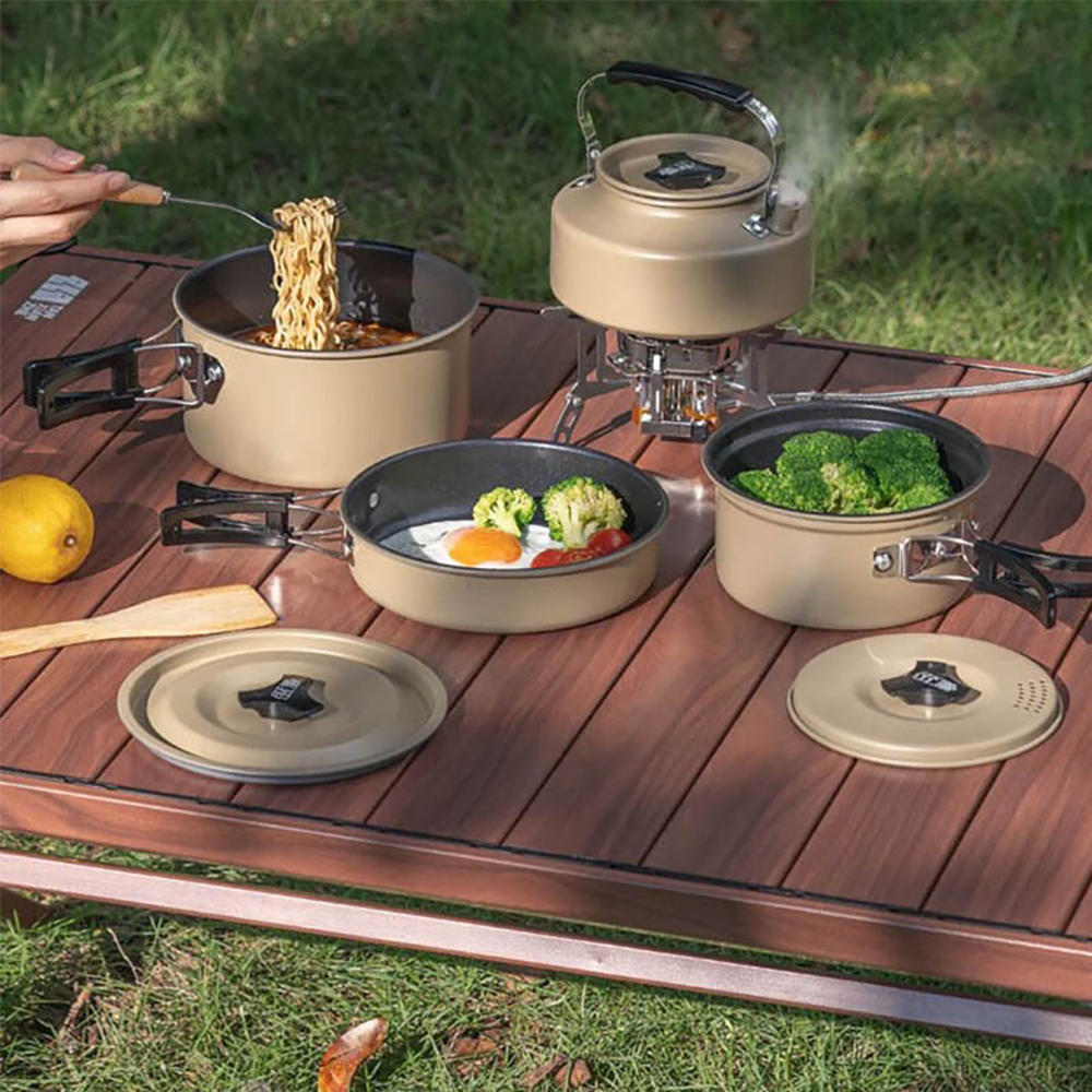 Outdoor Camping Cooker Set Out - Camping Cooking Set 2 Person recensie en prijs