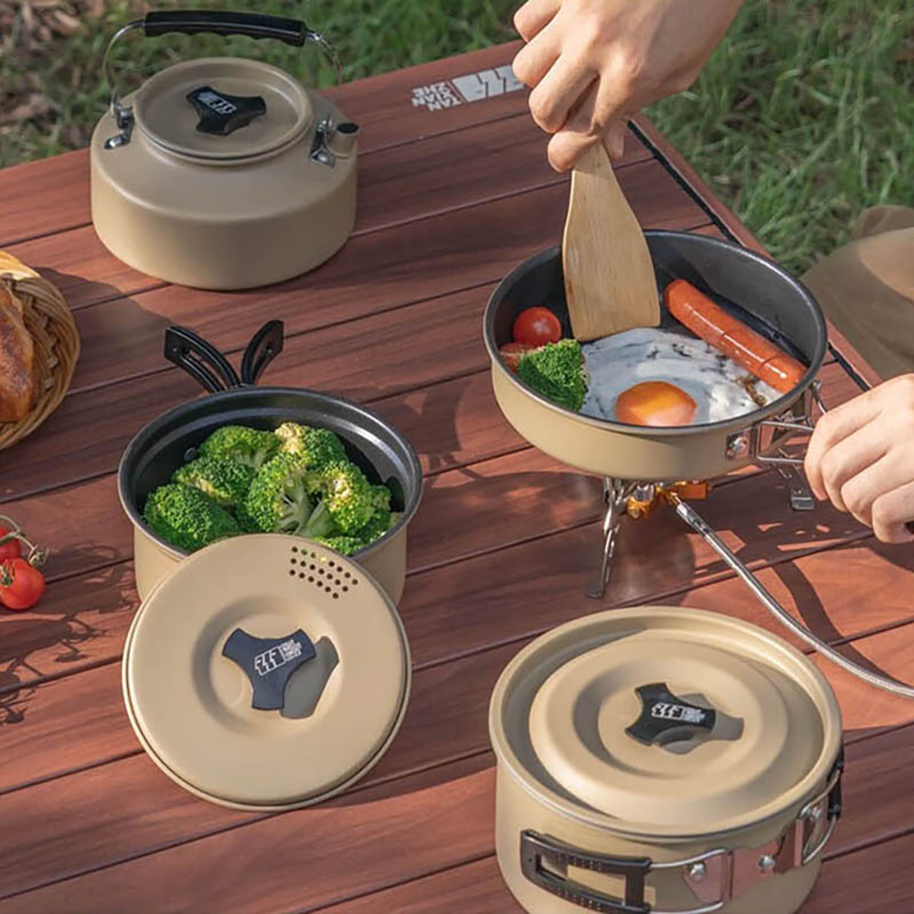 Outdoor Camping Cooker Set Out - Camping Cooking Set 2 Person recensie en prijs