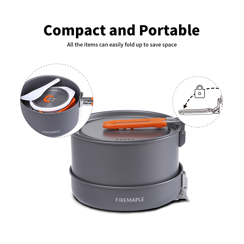 Fire Maple 4-5 Person Cookware - Camping Cooking Set 2 Person recensie en prijs