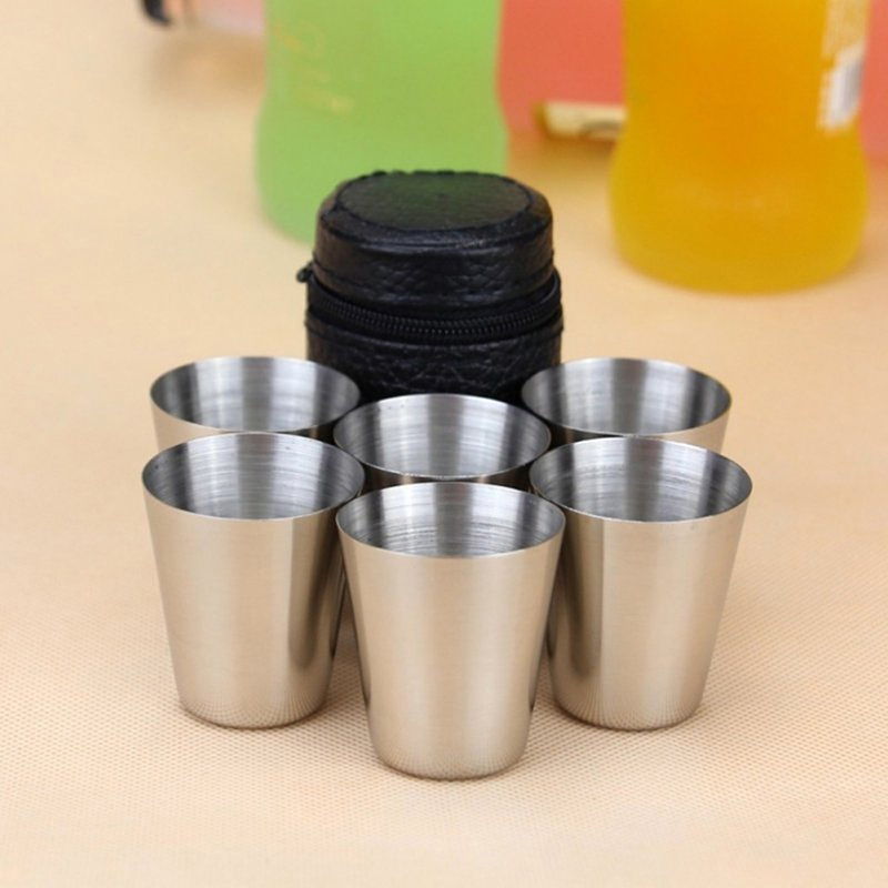 4/6Pcs Stainless Steel Cups Mi - Camping Cooking Mug recensie en prijs