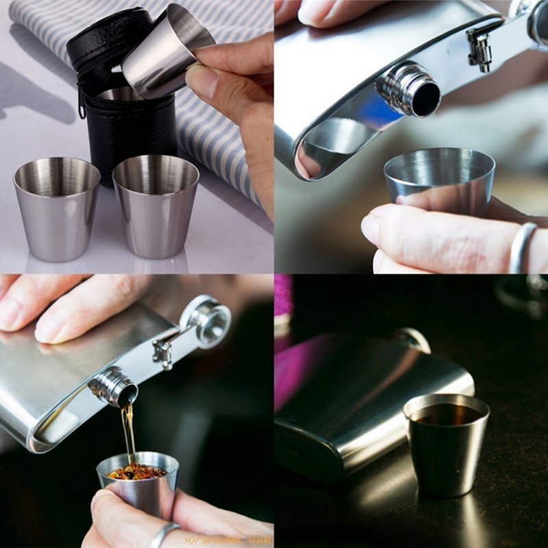 4/6Pcs Stainless Steel Cups Mi - Camping Cooking Mug recensie en prijs