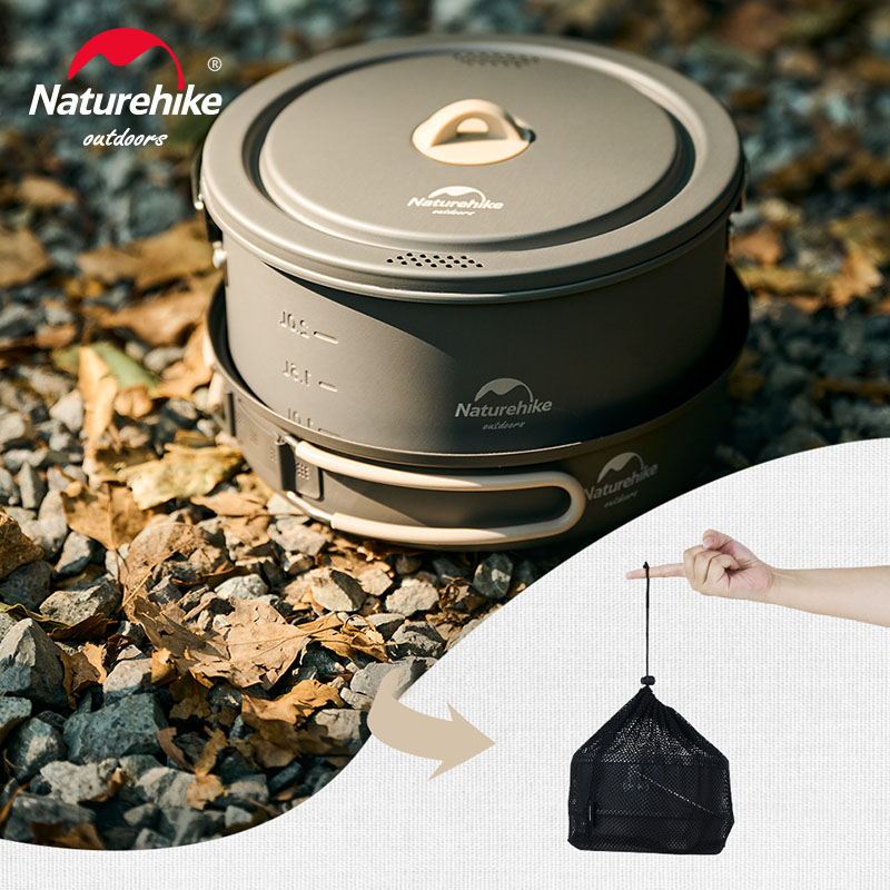 Naturehike Aluminum Alloy Pots - Camping Cooking Set 2 Person recensie en prijs
