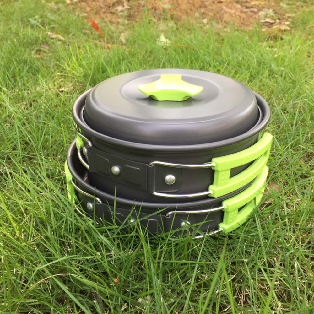 1.8L outdoor lightweight alumi - Camping Cooking Set 2 Person recensie en prijs