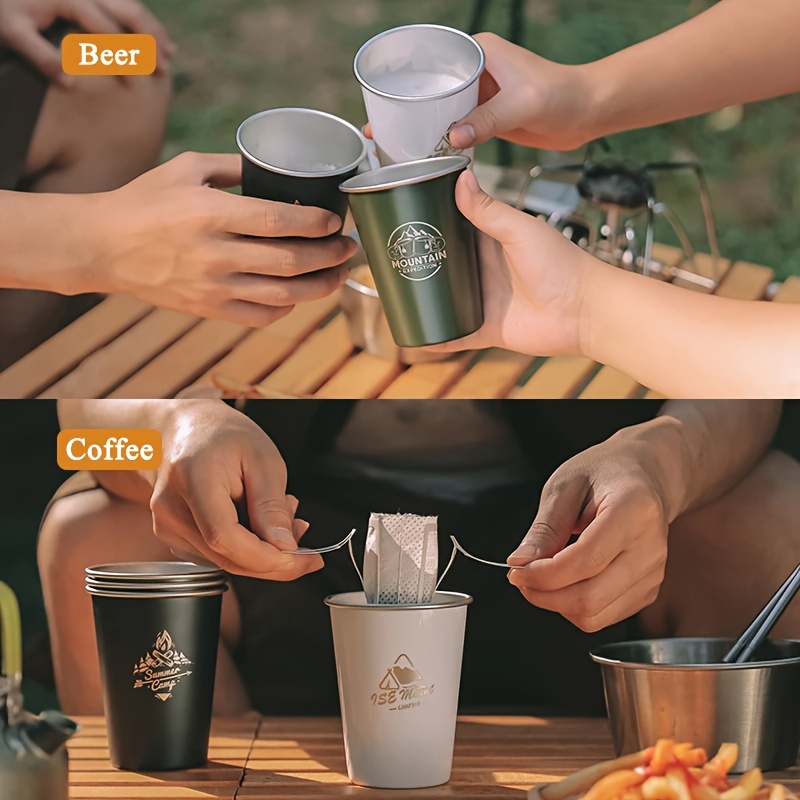 350ml Stainless Steel Beer Mug - Camping Cooking Mug recensie en prijs