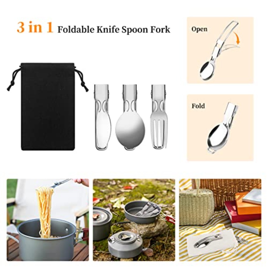 Camping Cooking Utensils Set S - Van Camping Cooking recensie en prijs