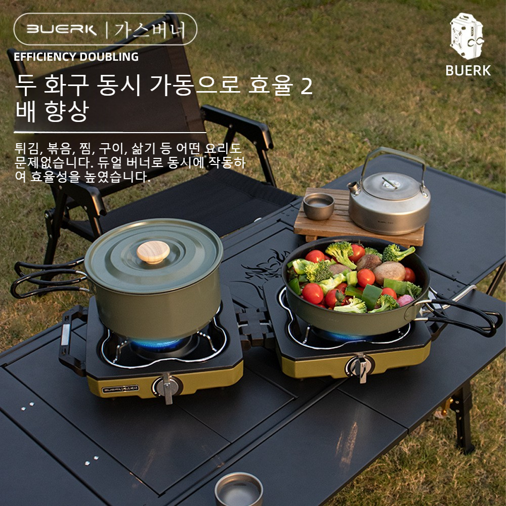 Camping Stove Double Burner Po - Camping Double Cooking Stove recensie en prijs