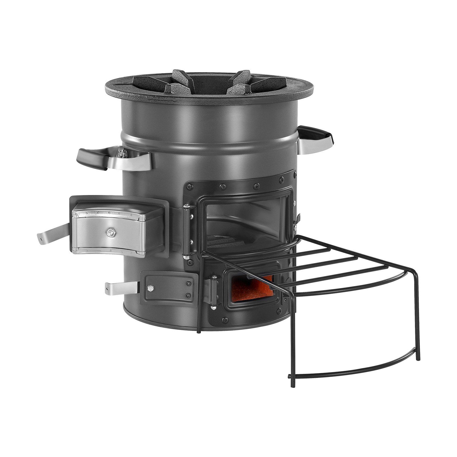 Outdoor Portable Rocket Stove  - Camping Double Cooking Stove recensie en prijs