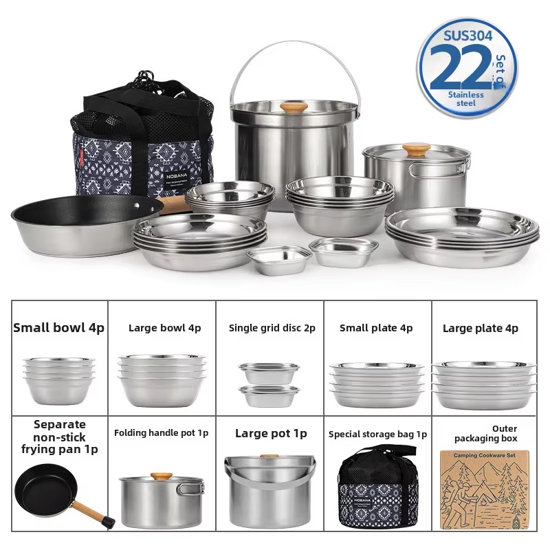 NOBANA Newest Outdoor Stainles - Camping Cooking Mesh recensie en prijs