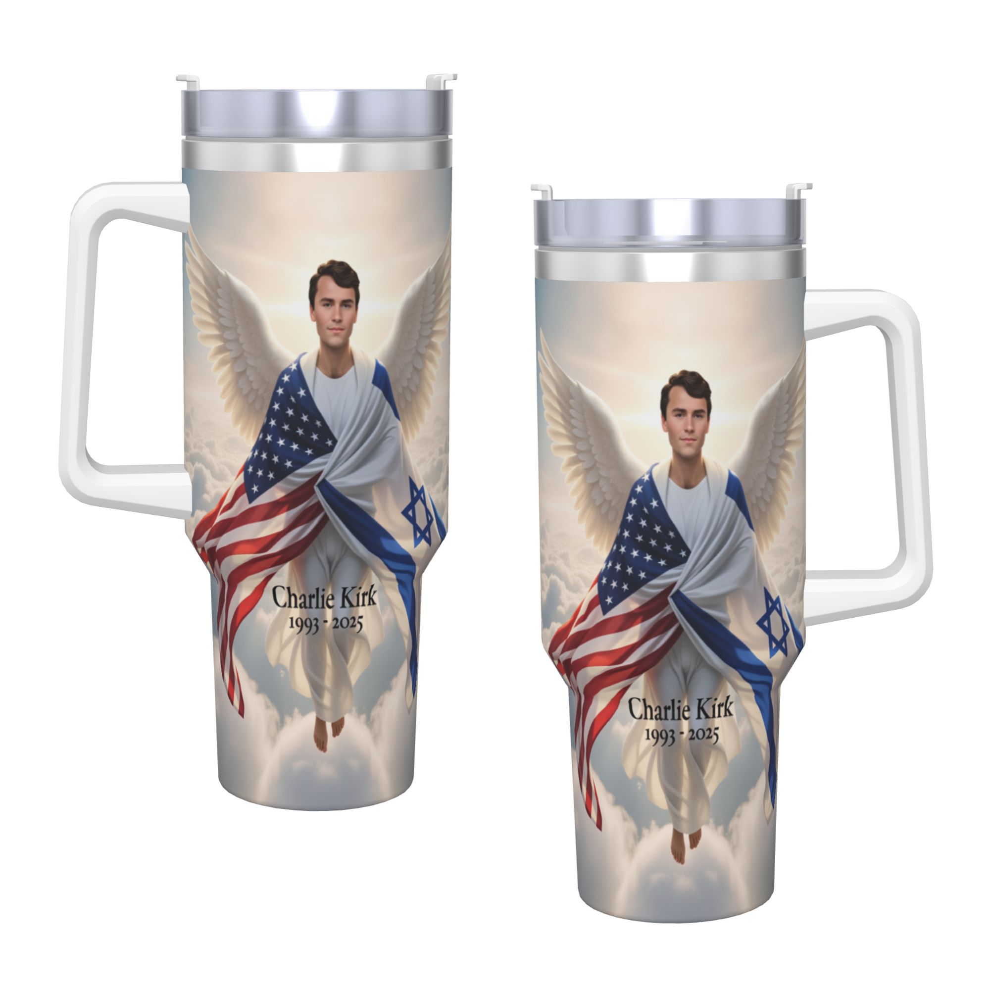 Charlie Kirk Angelic Advocate  - Camping Cooking Mug recensie en prijs