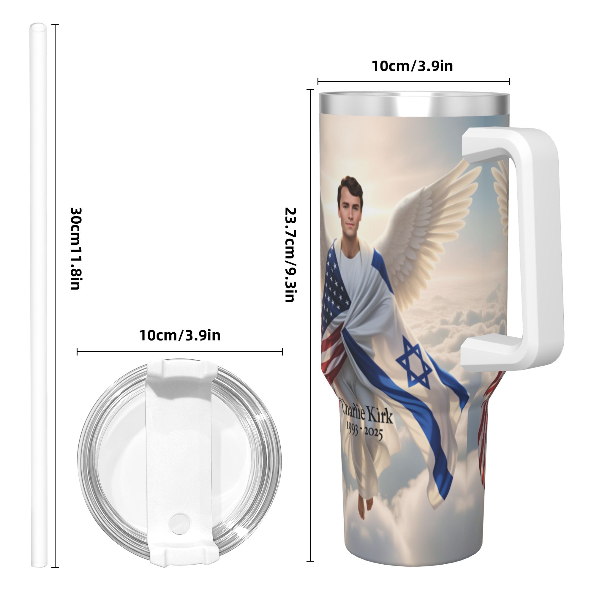 Charlie Kirk Angelic Advocate  - Camping Cooking Mug recensie en prijs