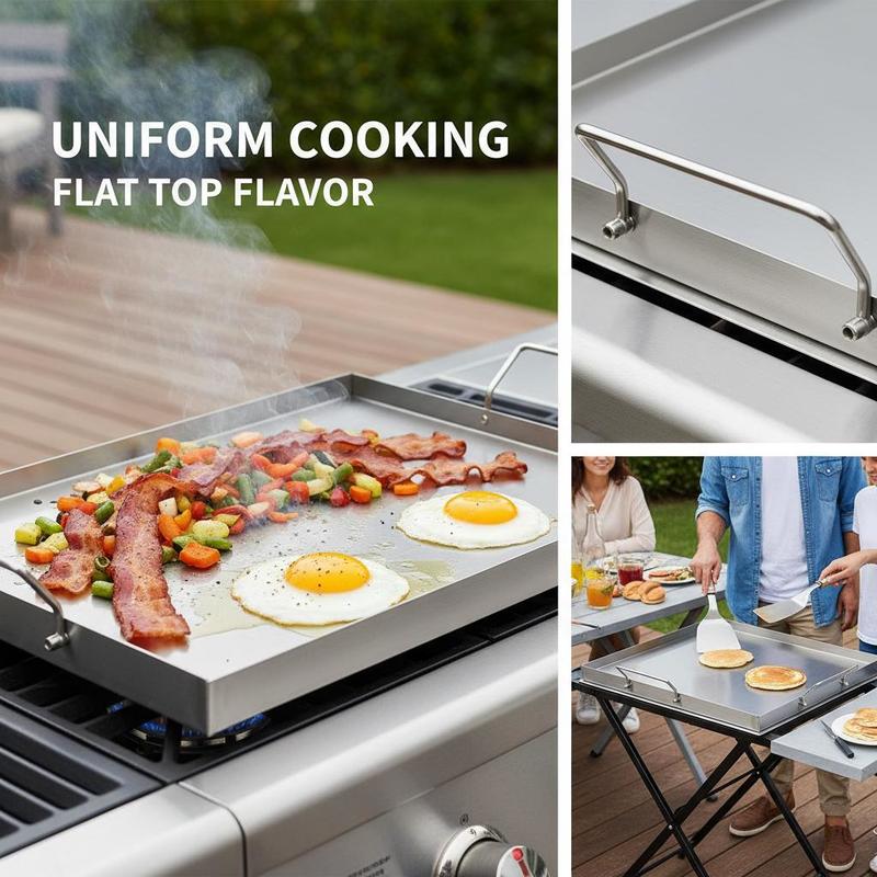 Flat Top Grill Plate 23x16 inc - Camping Cooking Grill recensie en prijs