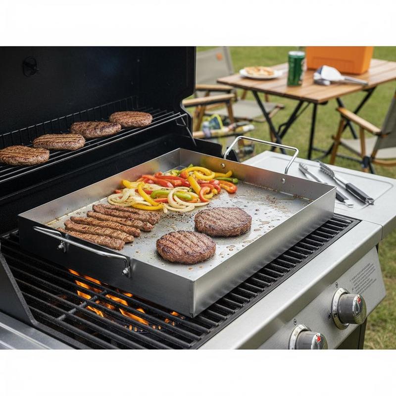 Free Shipping-Rectangular Flat - Camping Cooking Grill recensie en prijs
