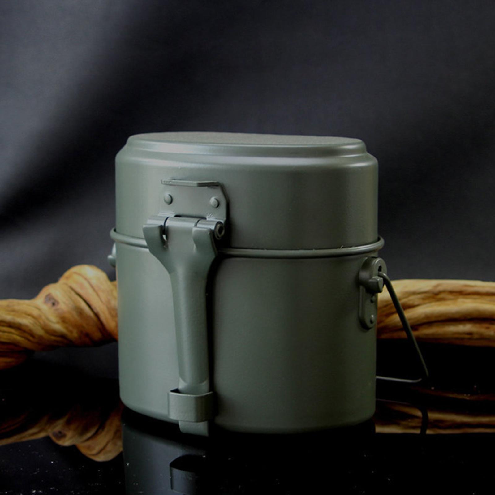 Lunch Box Mess Kit Pot and Pan - Camping Cooking Set 2 Person recensie en prijs