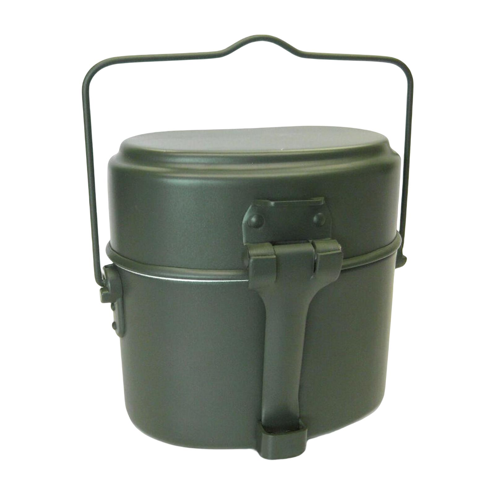 Lunch Box Mess Kit Pot and Pan - Camping Cooking Set 2 Person recensie en prijs