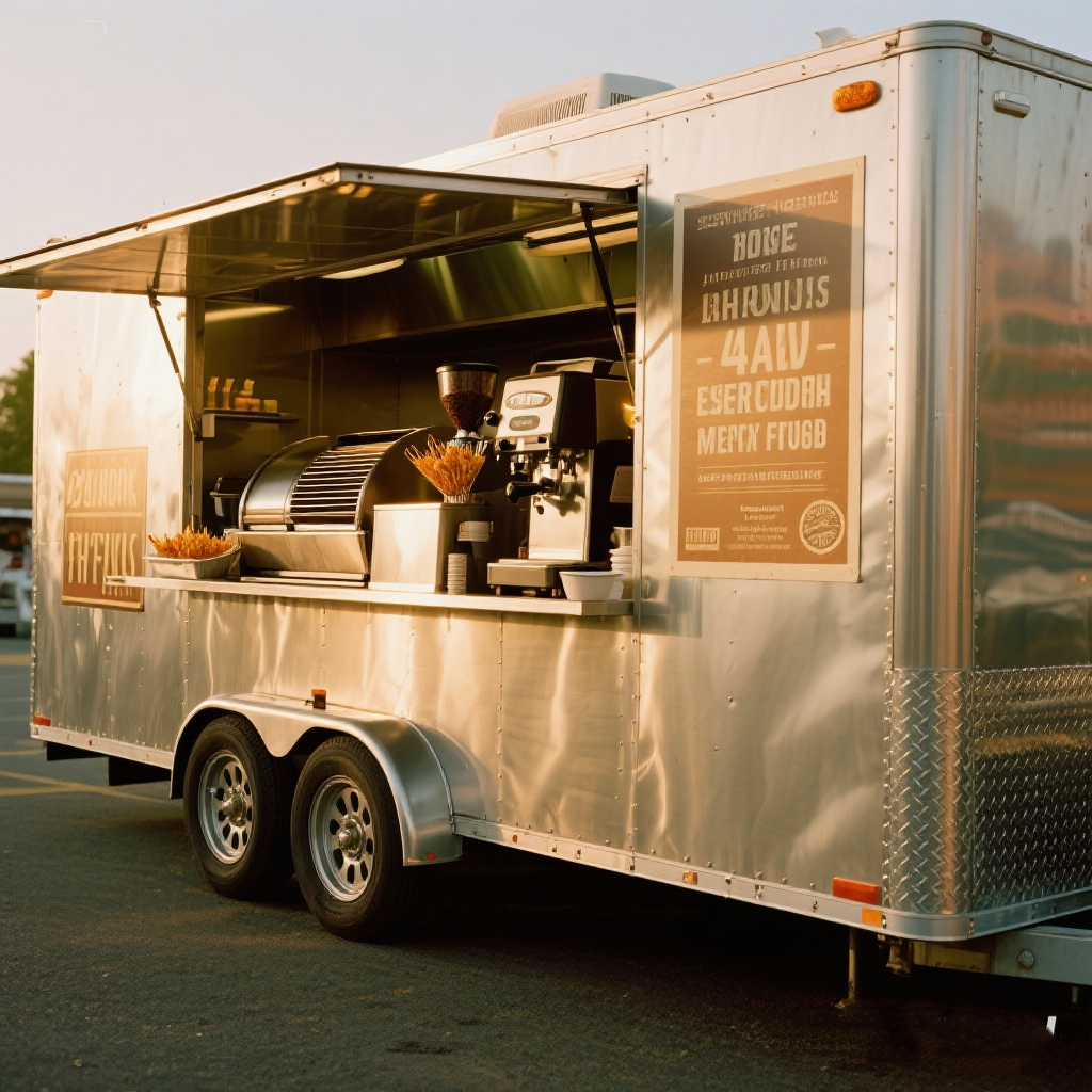 Mobile Food Trailer Fully Equi - Van Camping Cooking recensie en prijs