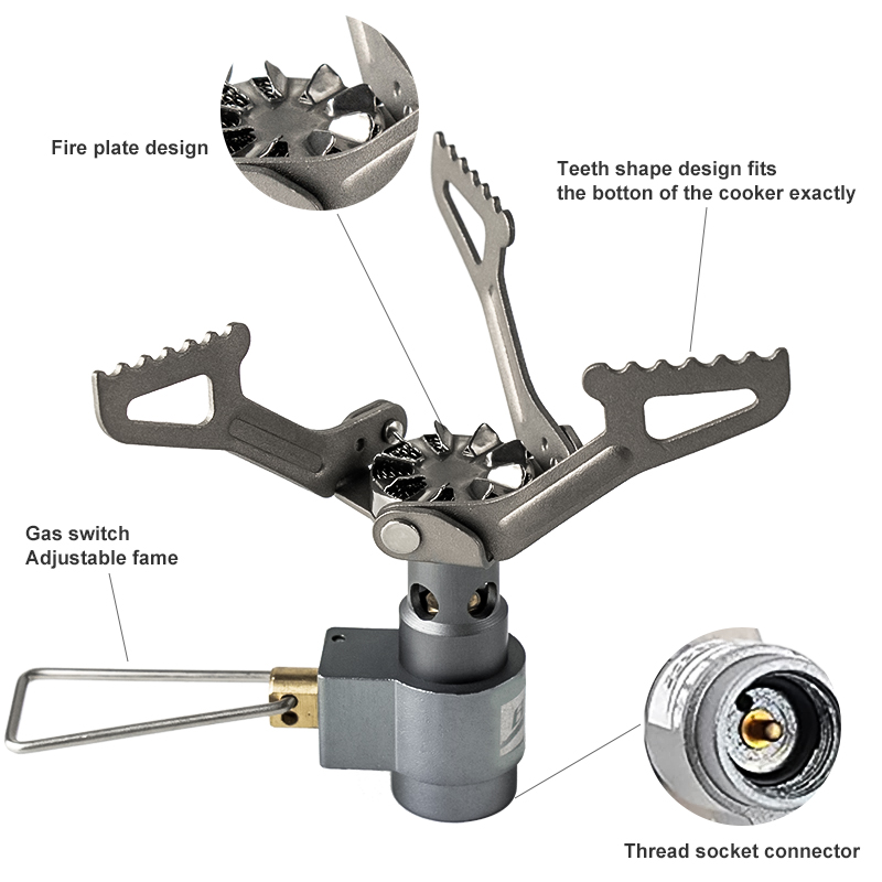 BRS Outdoor Gas Stove Mini Cam - Camping Cooking Equipment Gas recensie en prijs