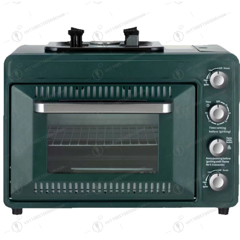 Outdoor Double-Layer Oven - Mu - Camping Double Cooking Stove recensie en prijs