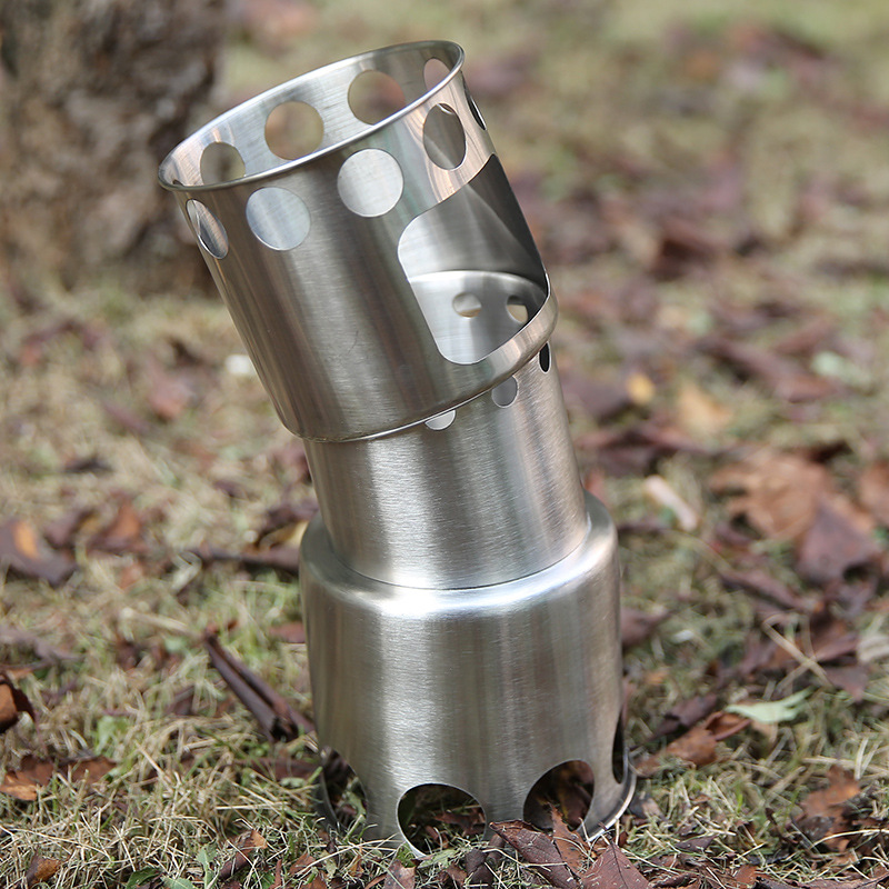 Camping Wood Stove Pot Set Pic - Camping Double Cooking Stove recensie en prijs