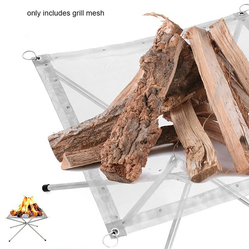 Portable Fire Pit Durable Outd - Camping Cooking Mesh recensie en prijs