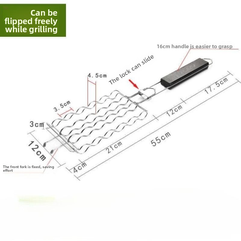 Portable Camping BBQ Grill Com - Camping Cooking Grill recensie en prijs