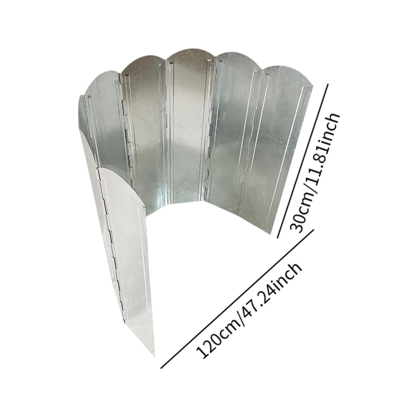 Portable Foldable Stove Windsh - Camping Cooking Wind Blocker recensie en prijs