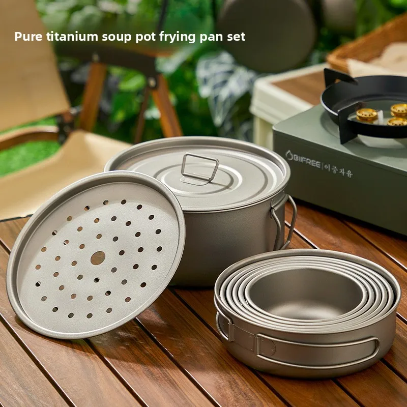 Titanium Outdoor Pot Set Picni - Camping Cooking Mesh recensie en prijs