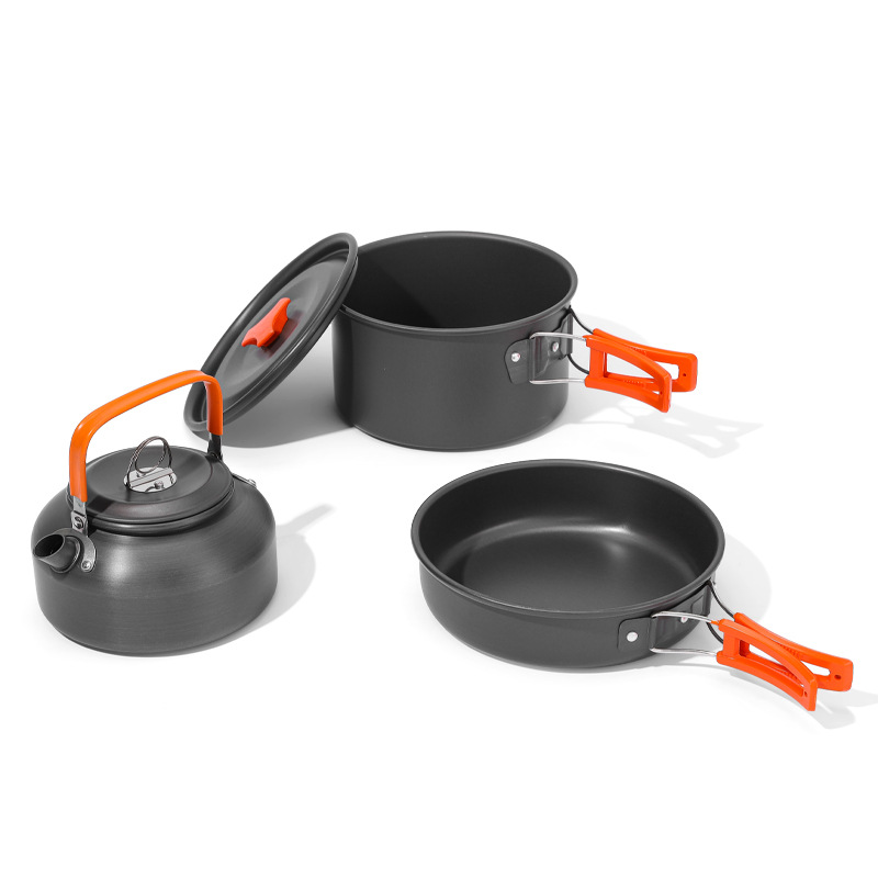 Outdoor Camping Cookware Set f - Camping Cooking Set 2 Person recensie en prijs