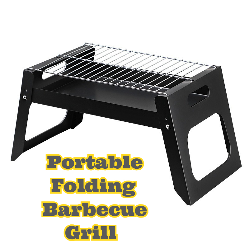Portable Charcoal BBQ Grill Fo - Camping Cooking Grill recensie en prijs