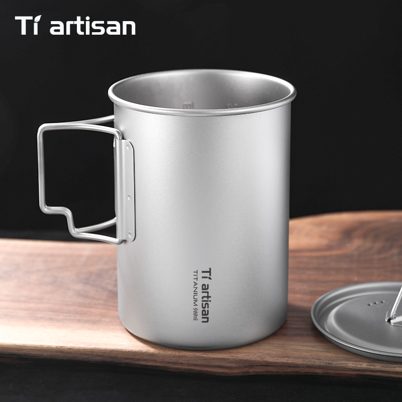 Tiartisan 750ml/ 900ml Titaniu - Camping Cooking Mug recensie en prijs