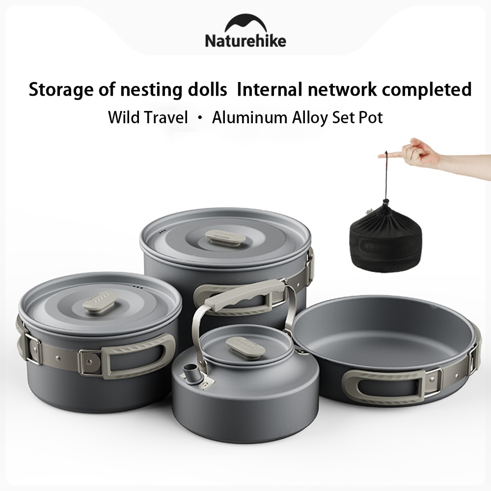 Naturehike Outdoor Pot Set,Cam - Camping Cooking Set 2 Person recensie en prijs