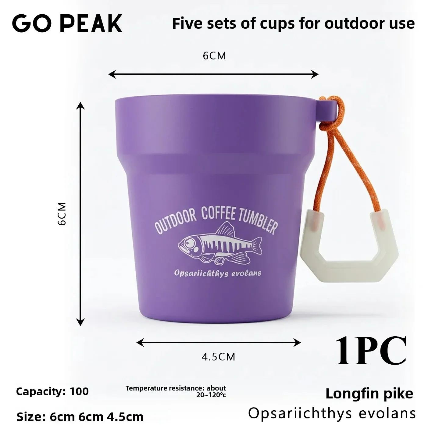 GO PEAK 5PCS Ultralight Campin - Camping Cooking Mug recensie en prijs