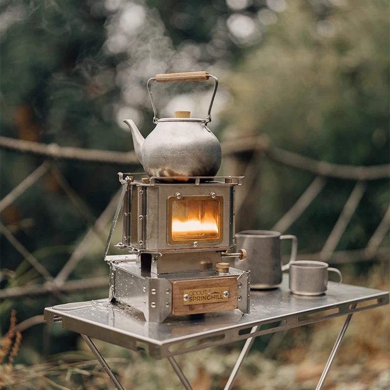 Vintage Style Camping Stove Du - Camping Double Cooking Stove recensie en prijs